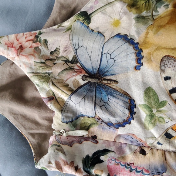 **ONLY 1 Small Left!!**Selkie The Penny Lane Dress in Butterfly Botanics - Picture 14 of 16